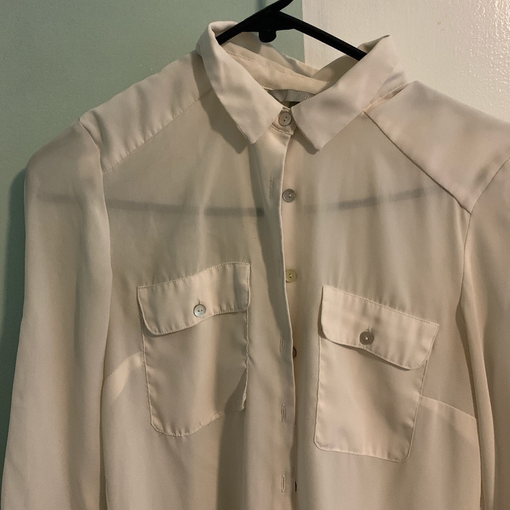 Cream blouse - Picture 4 of 4